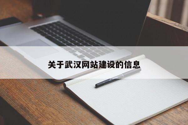 關于武漢網站建設的信息